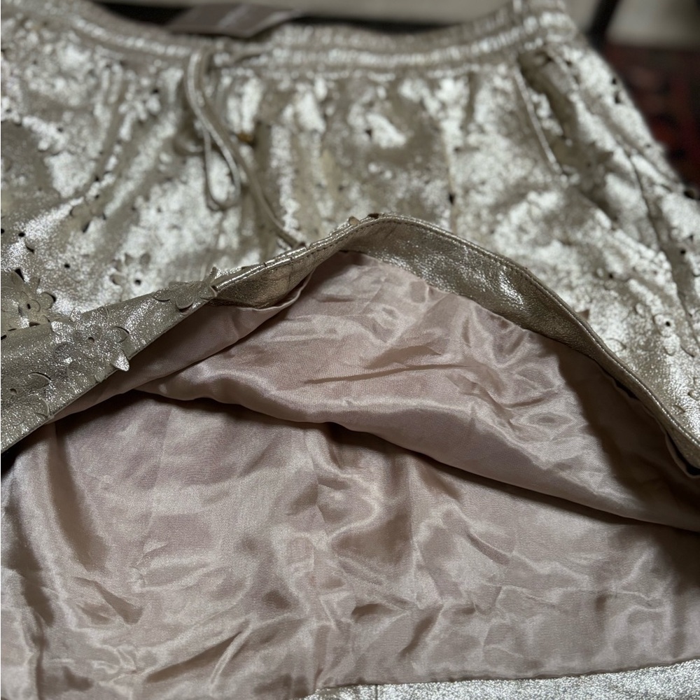Anthropologie Leifsdottir Sliced Silverfield Skirt ✨ - Picture 8 of 10